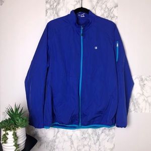 Champion Elite Full Zip Windbreaker Track Jacket